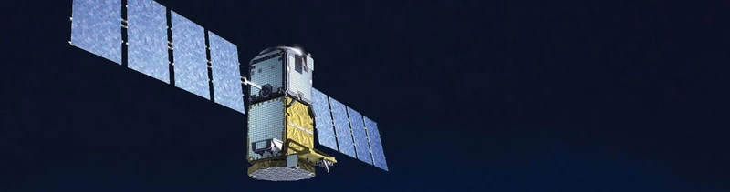 Sat�lite geoestacionario de la red del sistema EGNOS. 